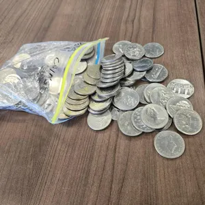 Bag of (100) Uncirculated Canada One Dollar Coins
 UNRESERVED