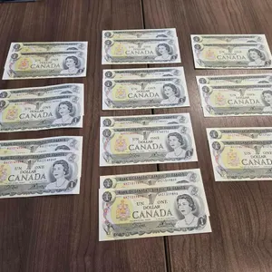 (20) 1973 Bank of Canada Uncirculated One Dollar Bank Notes (10 Pairs w/ Consecutive Serial Numbers)
 UNRESERVED