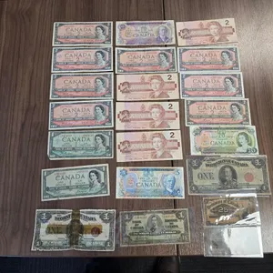 (22) Various Bank of Canada Banknotes
 UNRESERVED