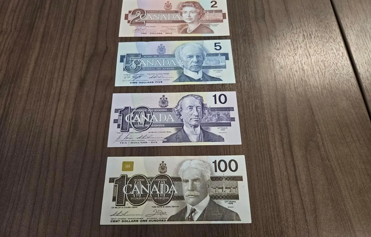 1986-91 Bank of Canada Uncirculated "Bird Series" $2, $5, $10 & $100 Banknotes
UNRESERVED