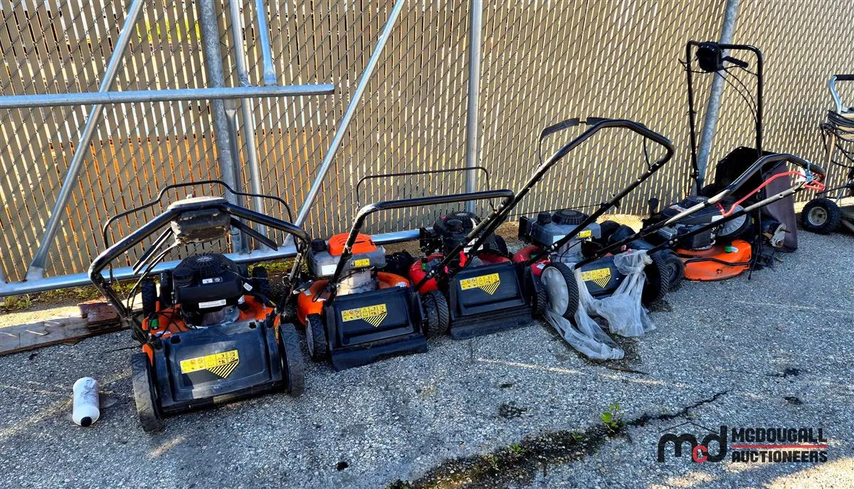 Assorted Walk-Behind Lawn Mowers
UNRESERVED