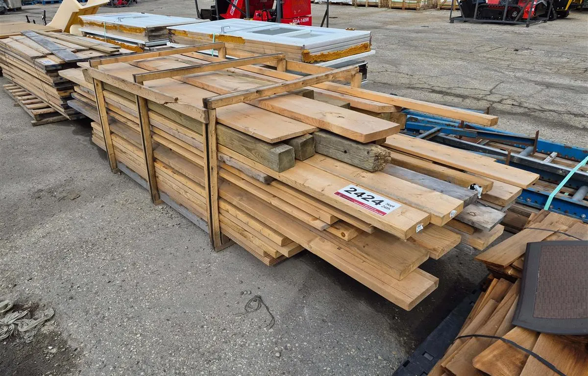 Lift of Assorted Construction Lumber
UNRESERVED