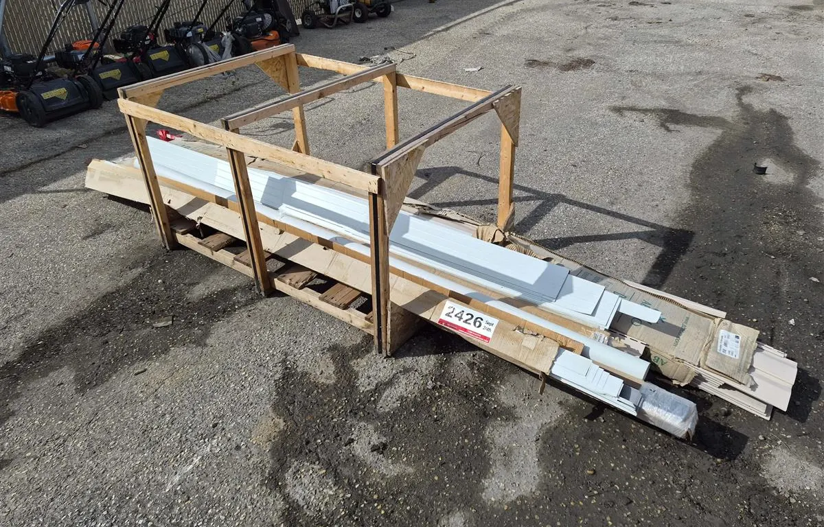 Assorted Trim & Siding
UNRESERVED