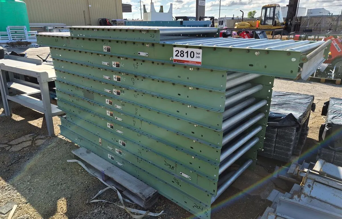 Pallet of Gravity Roller Conveyor Sections
UNRESERVED
