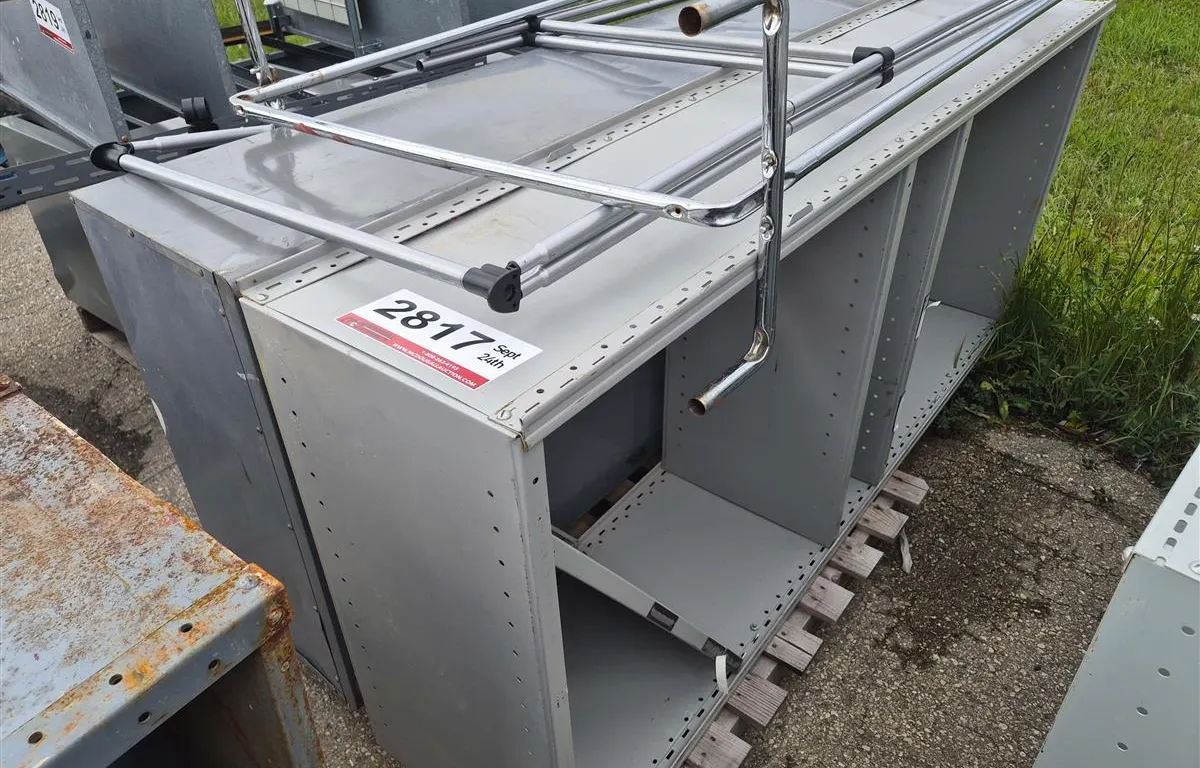 Steel Shelving Cabinets & Garment Rack
UNRESERVED