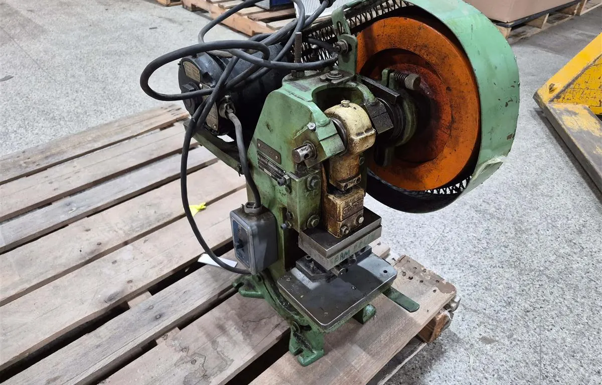 Alceco 2-IP Punch Press
UNRESERVED