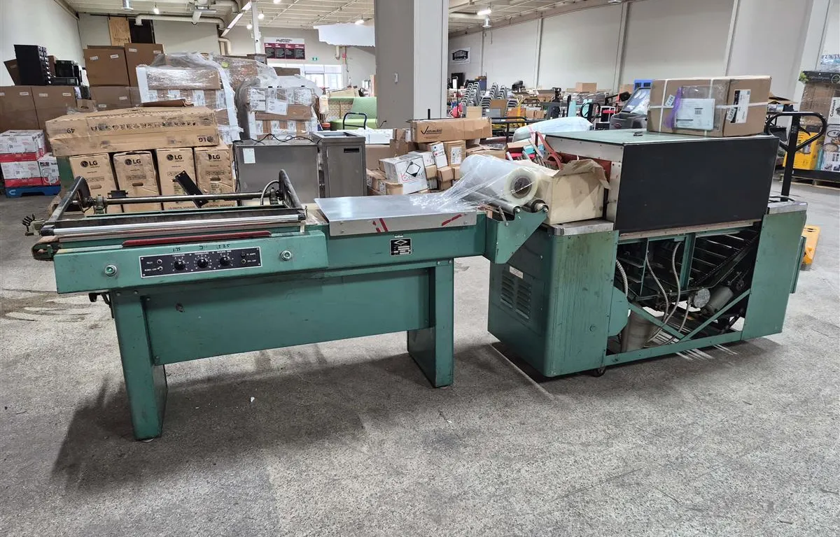 Wrap-O-Matic L-Bar Shrink Wrapper & T-18 Shrink Wrap
UNRESERVED