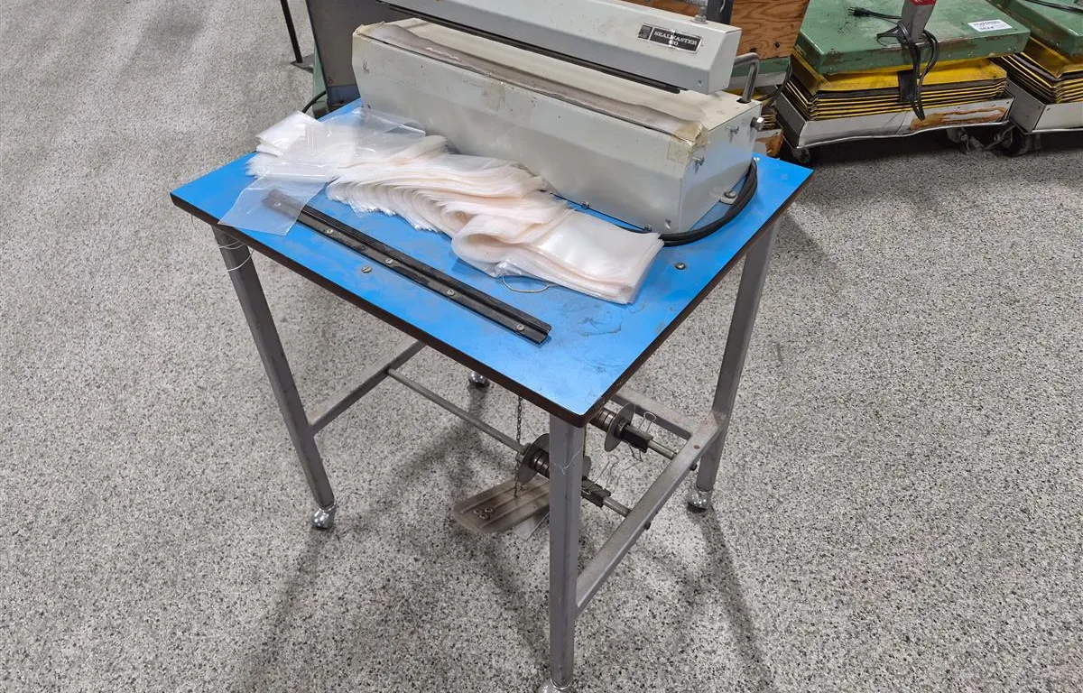 Seal Master 420A Foot Pedal Bag Sealer
UNRESERVED