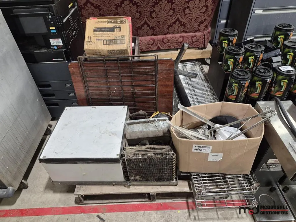 Pallet of Table, Shelves, Compressor and More
UNRESERVED