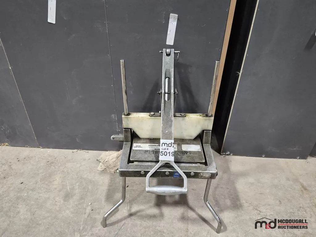 Lincoln Redco Lettuce King Manual Slicer
UNRESERVED