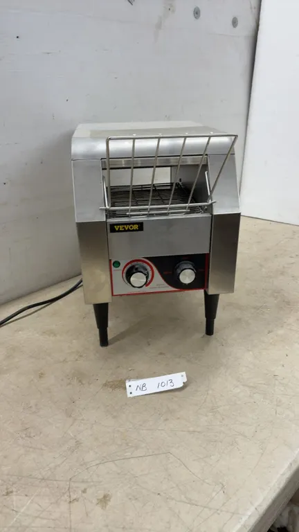Vevor HET-150 Electric Conveyor Toaster with Color Control, Bread and Buns Settings