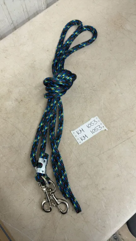 2 New Dark Blue Lead Rope for horses