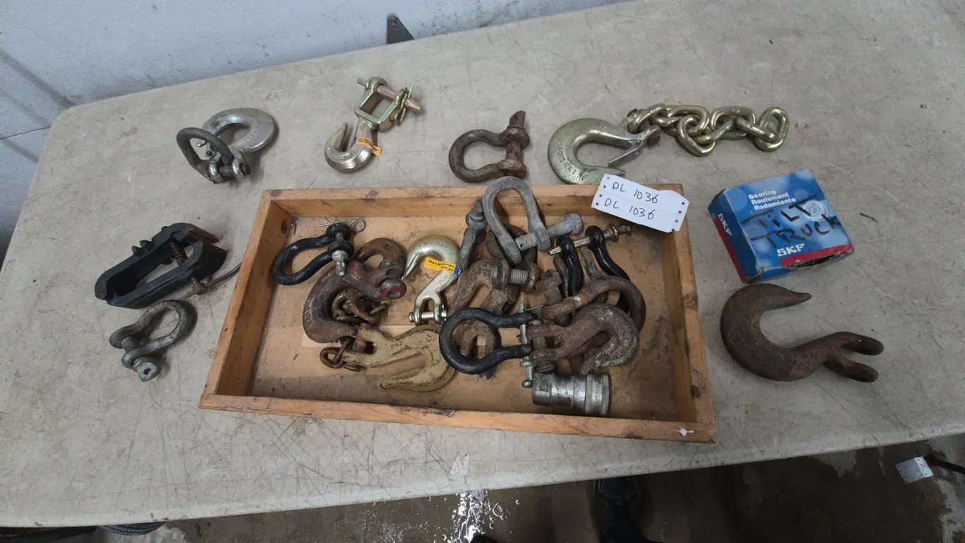 Assorted Hooks and Shackles