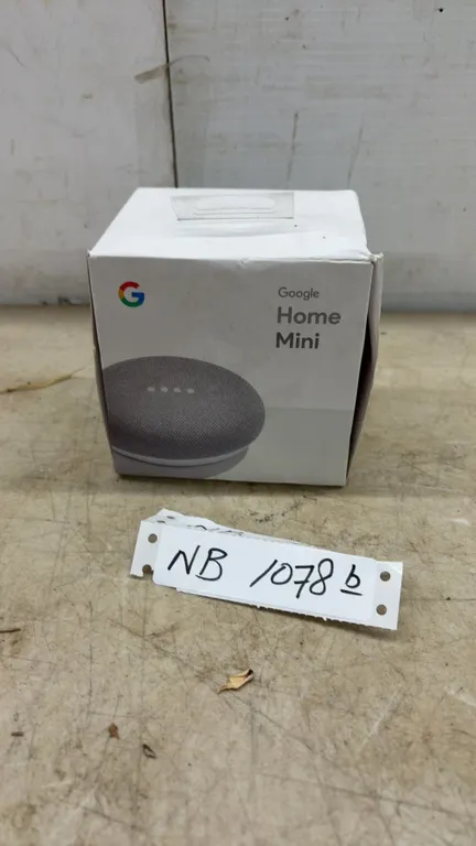 Google Home Mini First Generation Smart Speaker with Google Assistant, Chalk