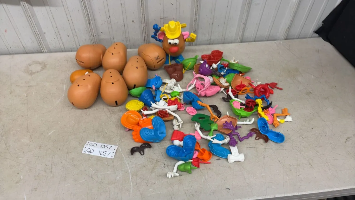 Collection of MR. Potato Head and Accessories