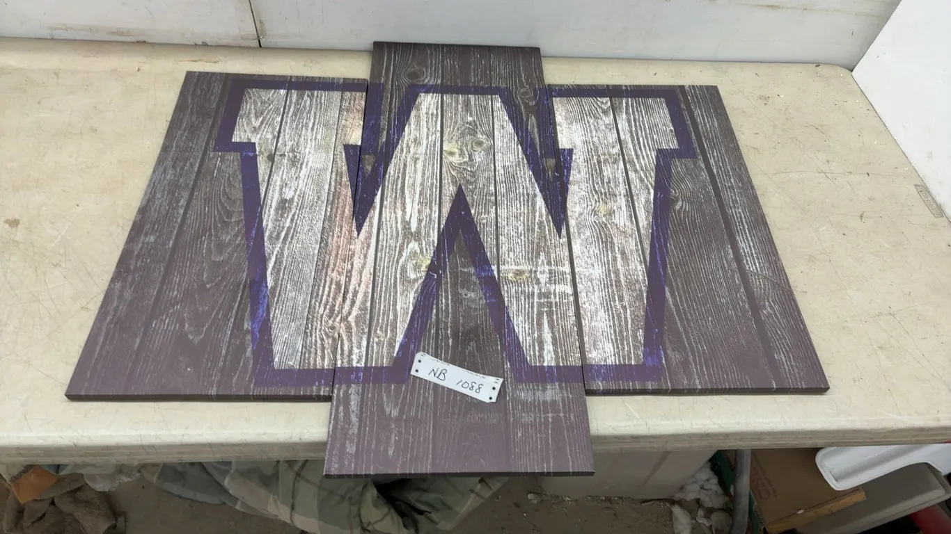 Winnipeg Bombers 3-Piece Wall Art, 32 × 35”