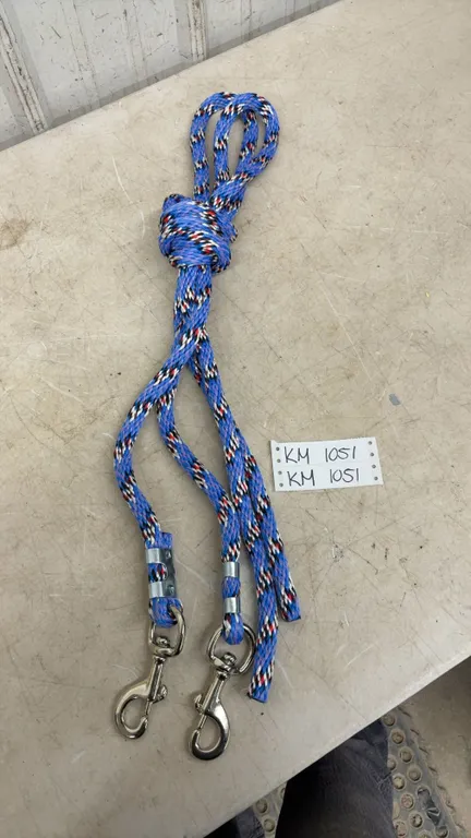 2 New blue Lead Rope for horses
