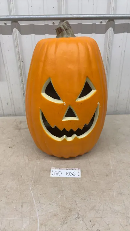 Pumpkin Blow Mould - Approx. 20.5” Tall
