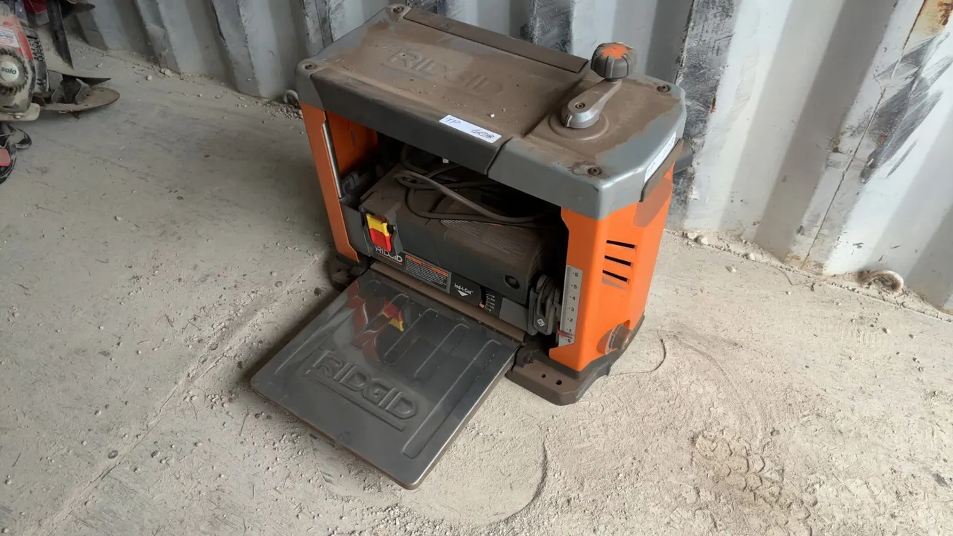 Ridgid TP608 13” Planer with Ind-I-Cut Depth Gauge