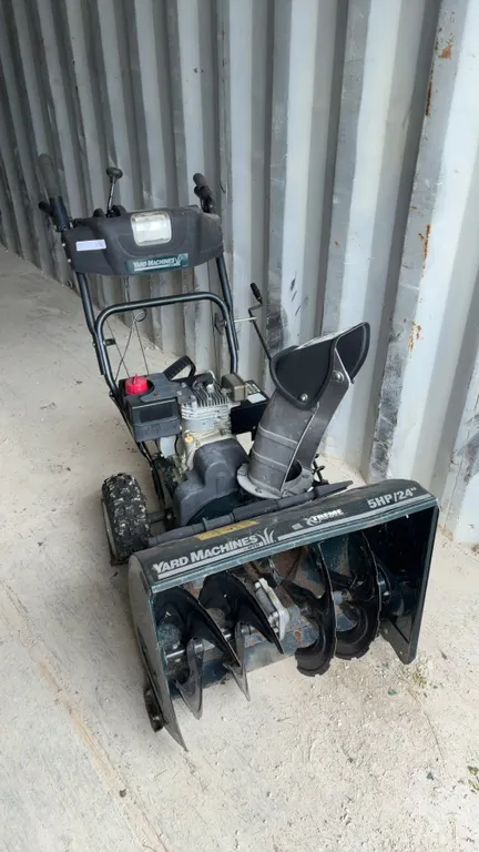 Yard Machines by MTD 5HP/24” Xtreme Auger Snow Blower