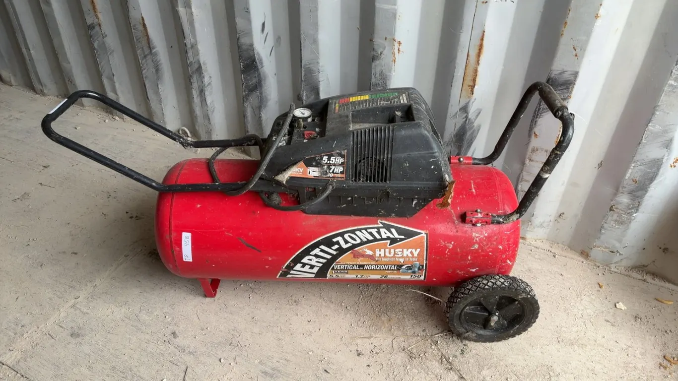 Husky Verti-Zontal 5.5HP Peak Air Compressor, 150 Max PSI