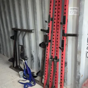 Complete Squat Rack with Chin-up Bar, 2 DMOOSE Dip Belts and Northern Lights Resistance Bands