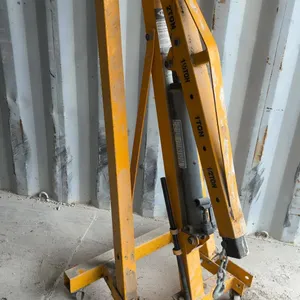 ITC 2 Ton Folding Engine Crane with QYC-5 5 Ton Capacity Long Ram Jack