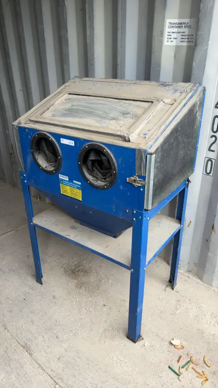 Power Fist Floor Model Sandblasting Cabinet