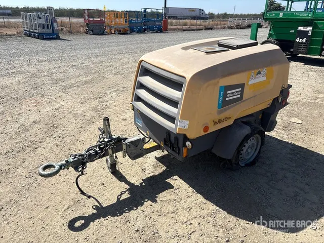 2017 Atlas Copco XAS110 Mobile Air Compressor