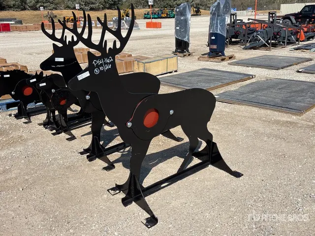 2026 Kit Containers Deer AR500 Shooting Target (Unused)