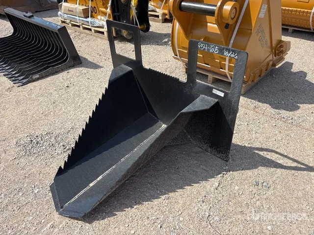 2026 Kit Containers QT-TS-40 16 in Skid Steer Stump Bucket (Unused)