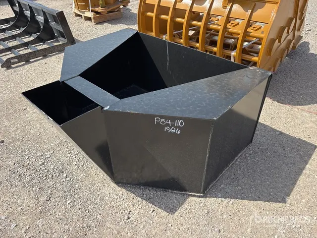 2026 Kit Containers QT-CB-075 50 in Skid Steer Concrete Bucket (Unused)