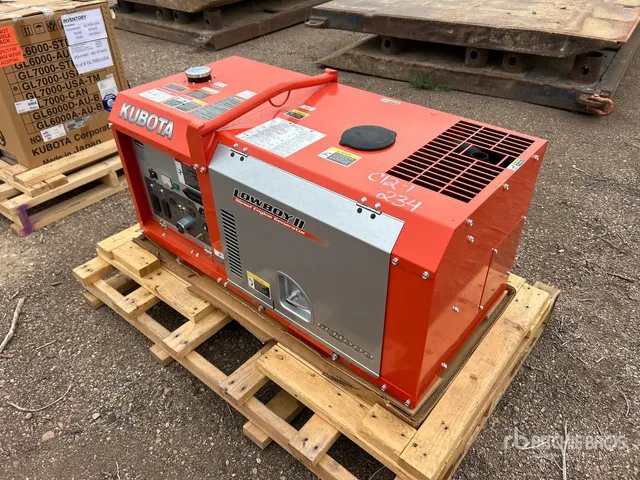 Kubota GL11000-USA 10 kW Generator Set (Unused)