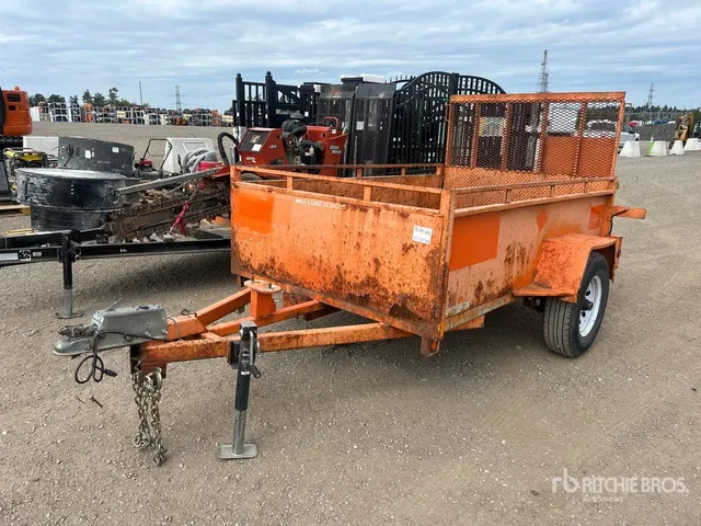 2020 Miska 8 ft S/A Utility Trailer