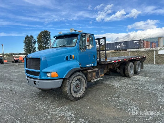 2000 Sterling L9500 6x4 Flatbed Truck