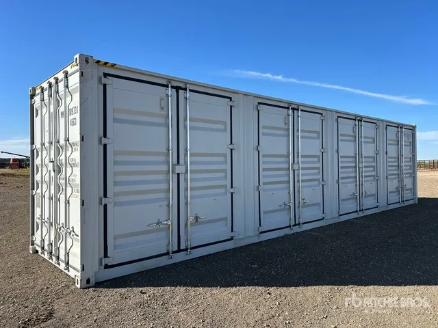 2025 40 ft High Cube Multi-Door Storage Container