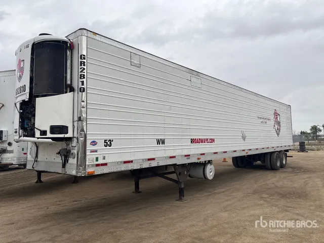 2017 Utility 3000R 53 ft x 102 in T/A Refrigerated Trailer
