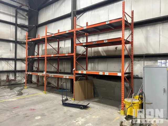 Orange Steel Pallet Racking