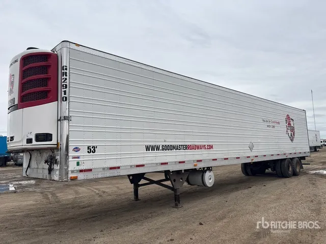 2017 Utility 3000R 53 ft x 102 in T/A Refrigerated Trailer