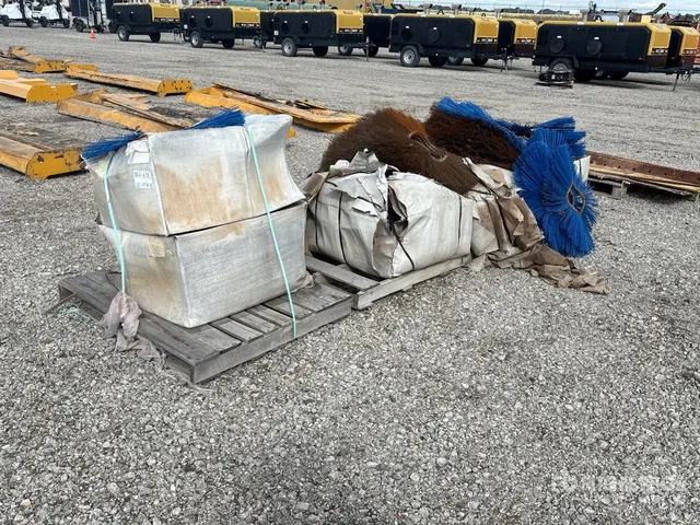 Quantity of (2) Pallets of Broom Attachment