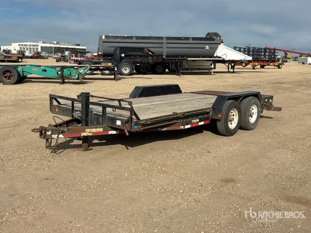 2012 Load Trailer 18 ft T/A Equipment Trailer