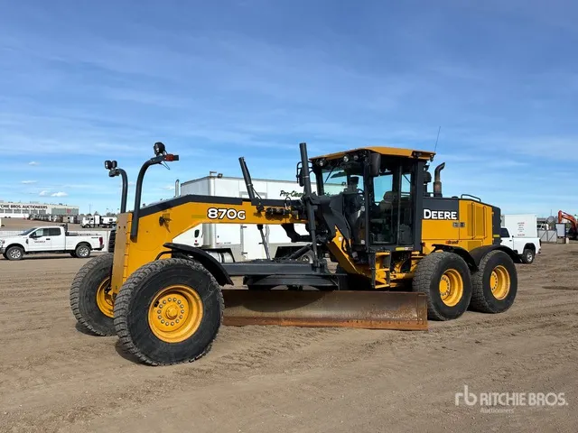 2014 John Deere 870G Motor Grader