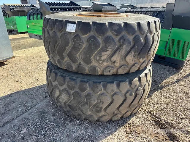 Quantity of (2) Michelin 23.5x25 Tires