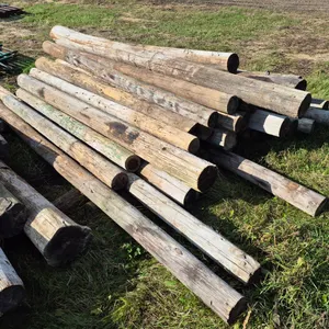 TIES & POLES FENCE POSTS