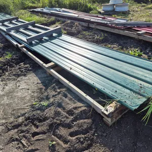 APPROX 4- GREEN SHEETS VARIOUS LENGTH TIN