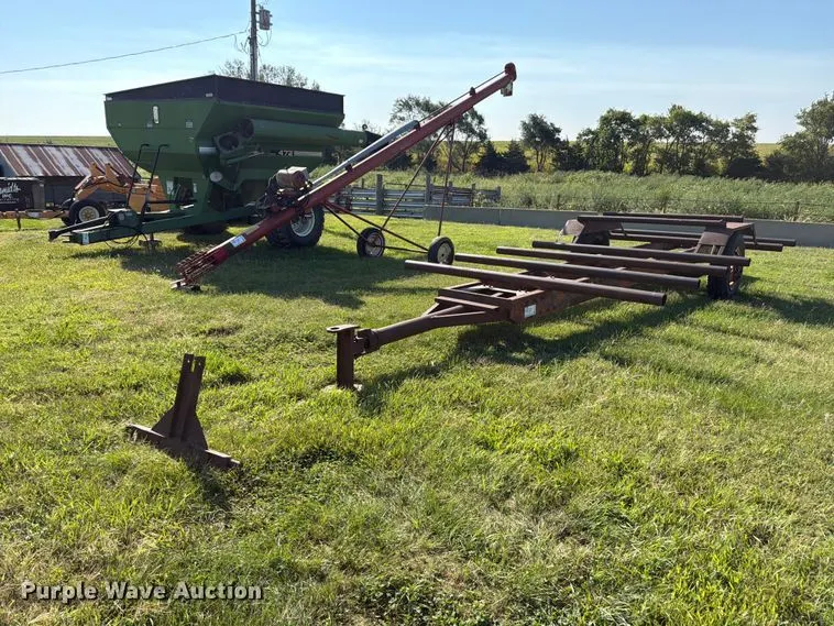 Shop Built hay bale trailer