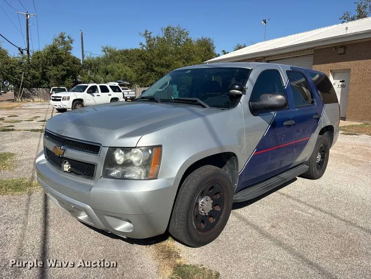 2012 Chevrolet Tahoe Police SUV