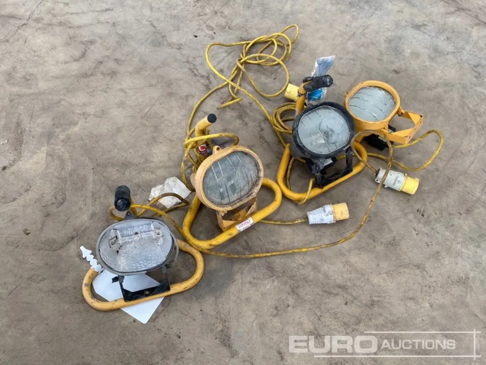 110 Volt LED Pod Lights (4 of)