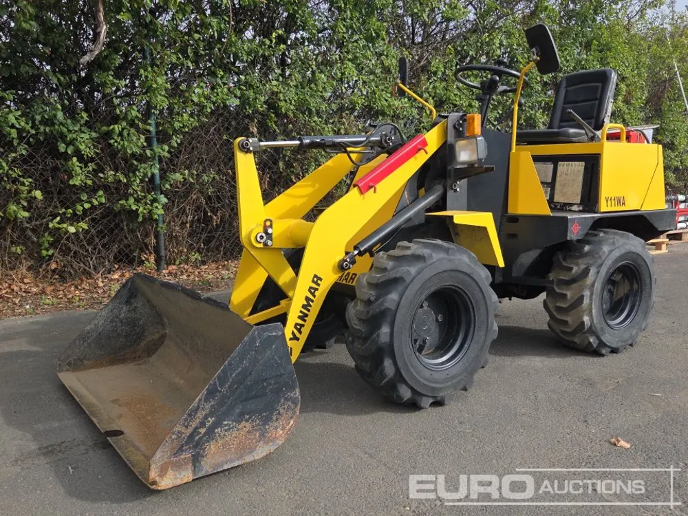 Yanmar Y11WA Wheeled Loader, Bucket