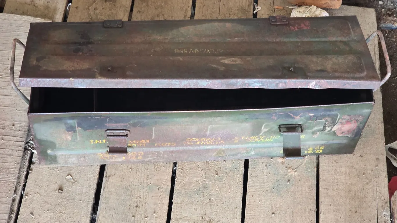 Military ammo box